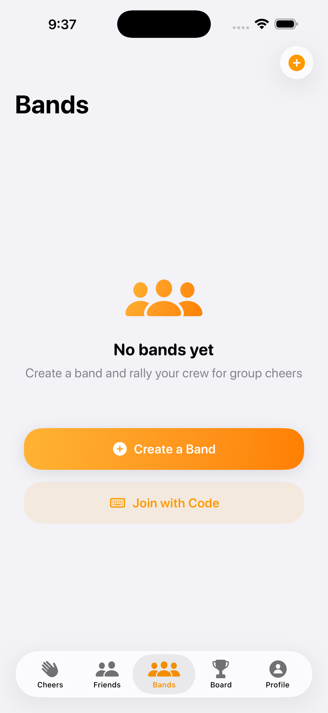 Cheers App Screenshot