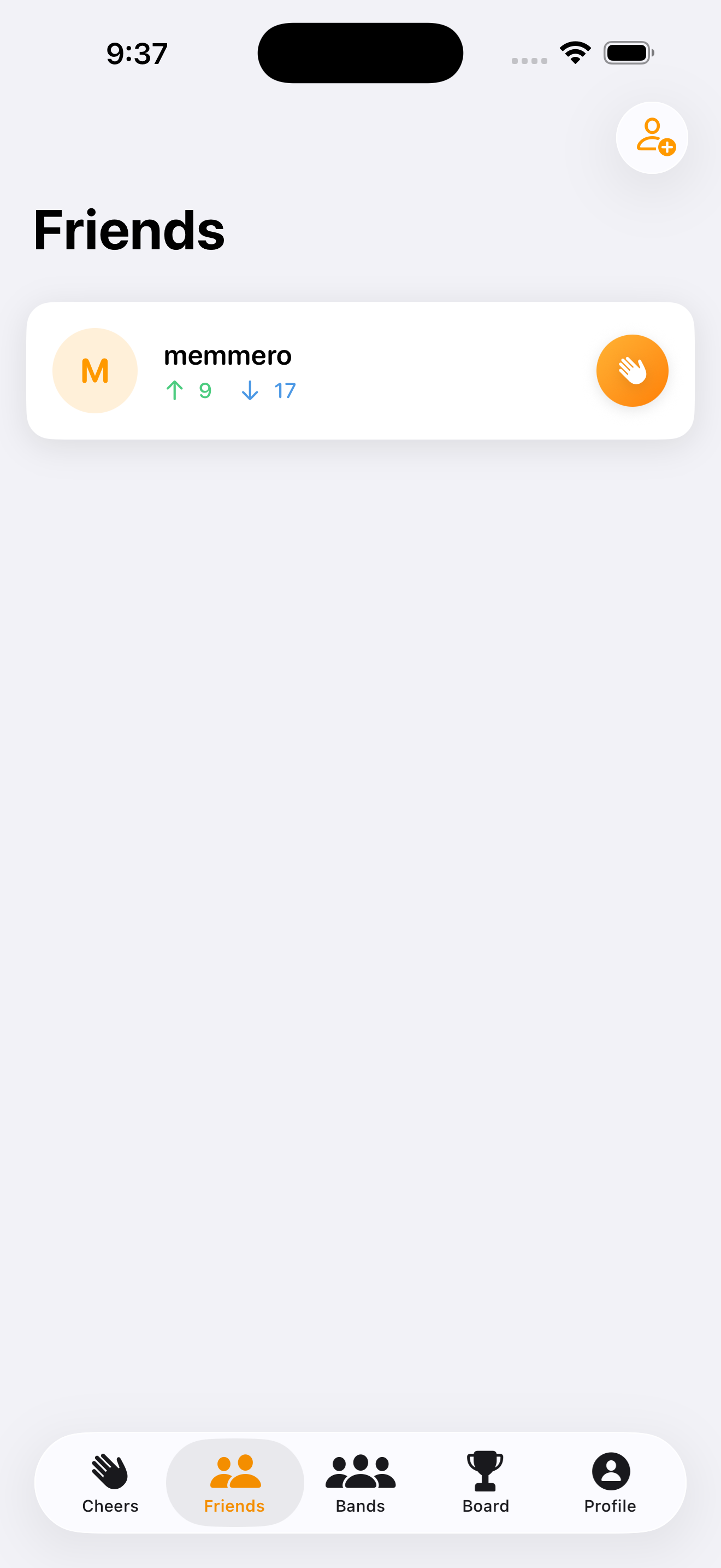 Cheers App Screenshot